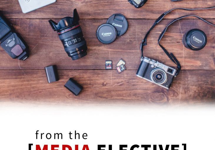 canon camera equipment and memory cards spread on a desk