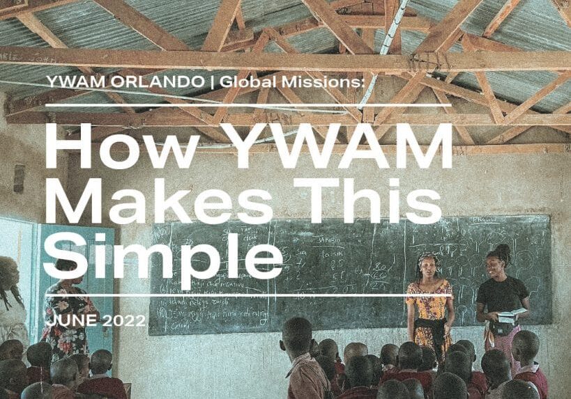 missionary teaching in an african village classroom